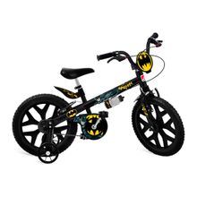 Bicicleta Aro 16 Batman com Squeeze e Freio V-Brake Bandeirante