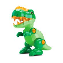 Dinossauro de Brinquedo Toy Rex Articulável e Desmontável com Som Samba Toys