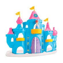 Castelo de Brinquedo Princesa Snow com Acessórios Samba Toys