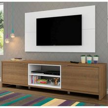 Rack Madesa Metz e Painel para TV até 55 Polegadas