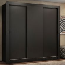 Guarda Roupa Casal Madesa Lyon Plus 3 Portas de Correr 4 Gavetas