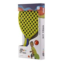 Go Play Kit Tênis com 2 Raquetes e Bolinha Indicado para +3 Anos Multikids - BR949