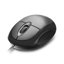 Mouse Classic Box Óptico Full Black USB - MO300