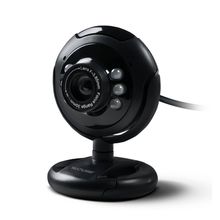 Webcam Multilaser Plug E Play 16Mp Nightvision Microfone Usb Preto - WC045