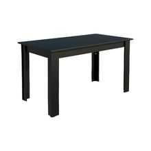Mesa Madesa Retangular Tampo de Madeira 5231 Preto