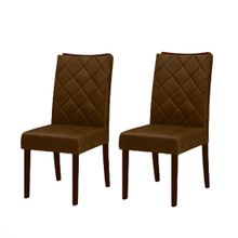 Conjunto de Cadeiras de Jantar MDF 2 Peças Golden Dj Móveis