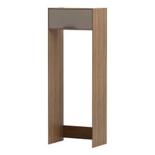 Armário de Cozinha Porta Geladeira 1 Porta Amêndoa 80cm