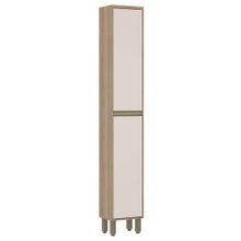Armário de Cozinha Paneleiro 2 Portas 4 Prateleiras Mel 40cm
