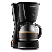 Cafeteira Eletrica Mondial 18 Xícaras com Jarra de Vidro e tampa Basculante Dolce Arome C-30-18X-FB