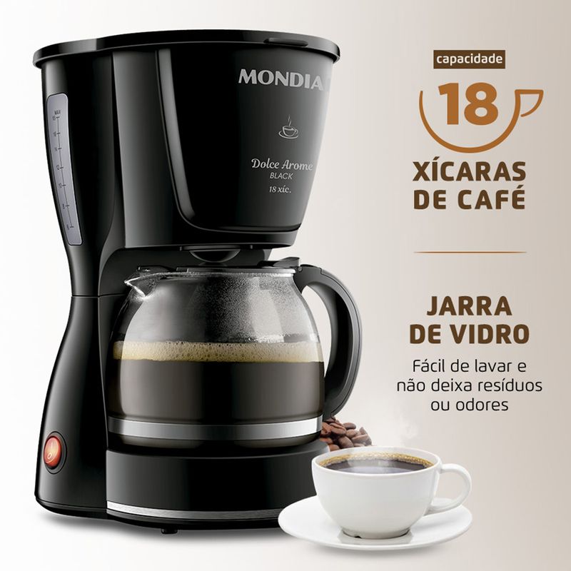 Cafeteira-El�trica-Dolce-Arome-C-30-18x-fb-Mondial