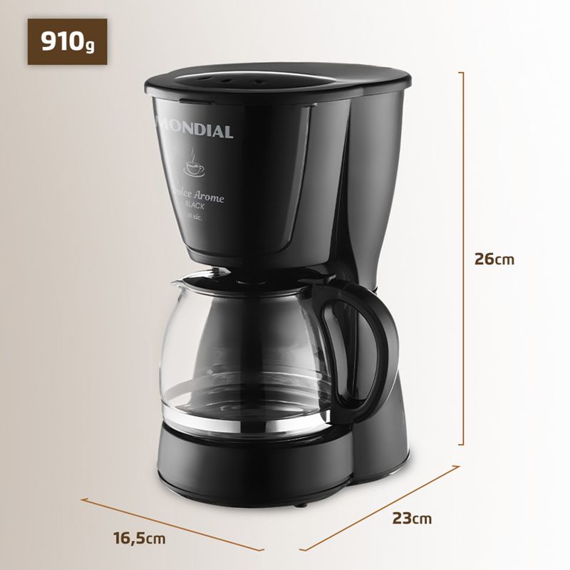 Cafeteira-El�trica-Dolce-Arome-C-30-18x-fb-Mondial