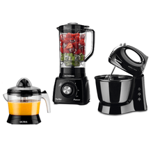 Kit Cozinha Mondial Kitchen Easy Batedeira com Liquidificador e Espremedor BB44 L99 E04