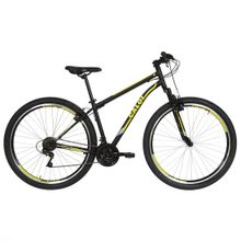 Bicicleta Aro 29 Caloi Aço Freio V-Brake Suspensão Dianteira Câmbio Caloi 21M Velox