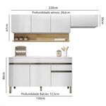 Combo-Cozinha-Completa-Cozinha-Completa-7p-1g-Line-Kits-Paran�