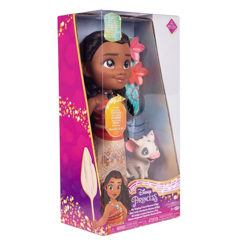 Boneca Moana com Acessório Princesa Disney em Promoção na