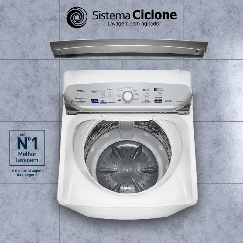 Lavadora de Roupas Panasonic 17kg Cesto Inox - 9 Programas de Lavagem  Branca NA-F170B7W [CUPOM EXCLUSIVO] 159000 - Canaltech Ofertas