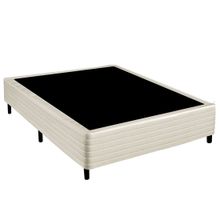 Cama Box Base Sommier Casal Tucson Tecido Antideslizante