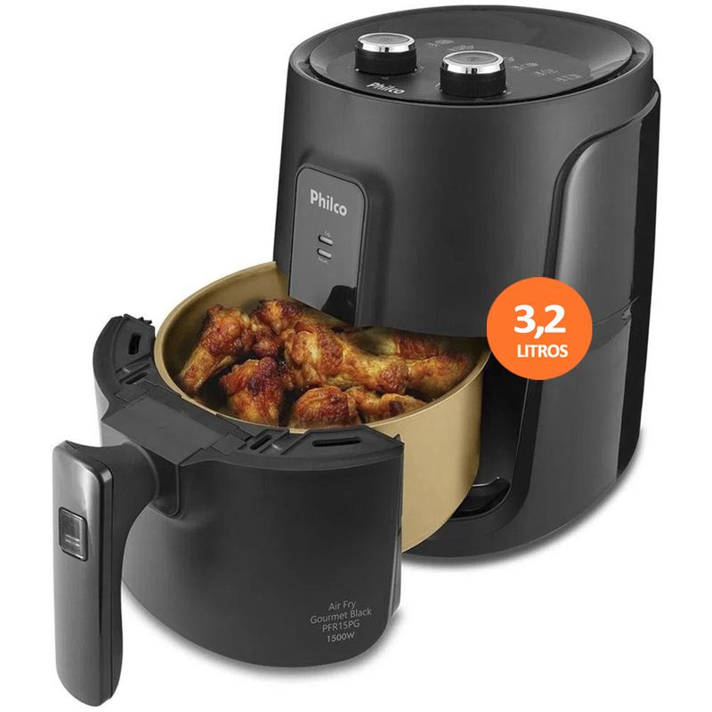 AirFryer Fritadeira Elétrica sem óleo 3,2L em promoção