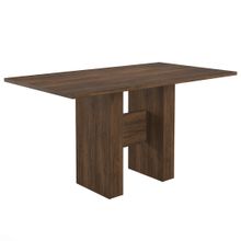 Mesa de Jantar Retangular 4 Lugares Resistente Roma Viero 79x80x120cm (Sem Cadeira)