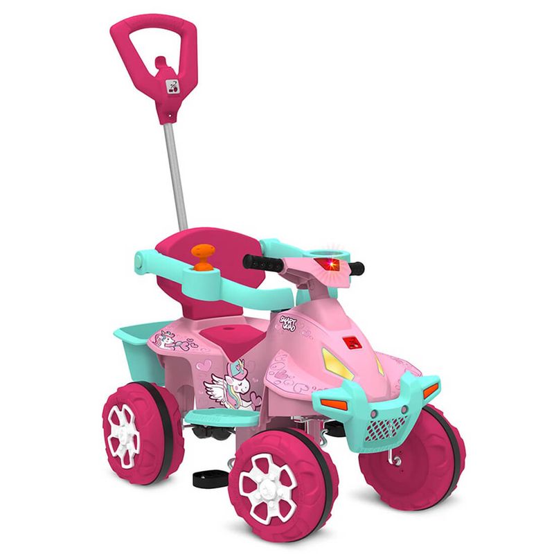 Carro-A-Pedal-Infantil-Smart-Quad-Bandeirante