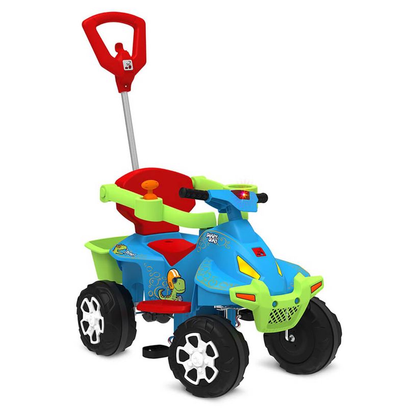 Carro-A-Pedal-Infantil-Smart-Quad-Bandeirante