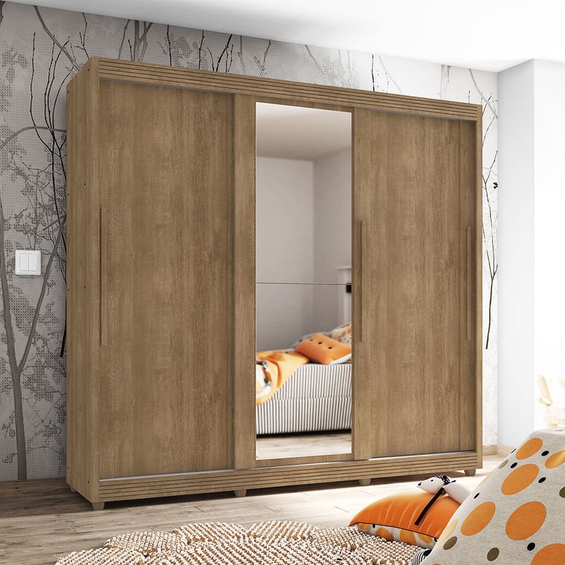 Guarda-roupa-Casal-Veneto-3p-5g-Lanza