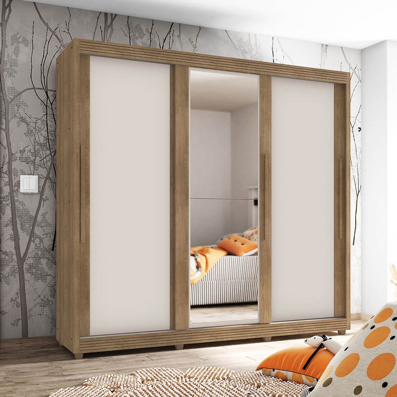 Guarda-roupa-Casal-Veneto-3p-5g-Lanza