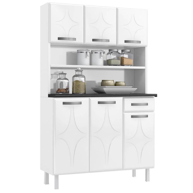 Arm�rio-de-Cozinha-Compacta-Turquesa-6p-1g-Telasul