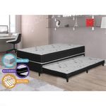 Cama Box Conjugada Solteiro Versace Plus
