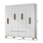 Guarda-roupa-Casal-8p-4g-Linz-Araplac