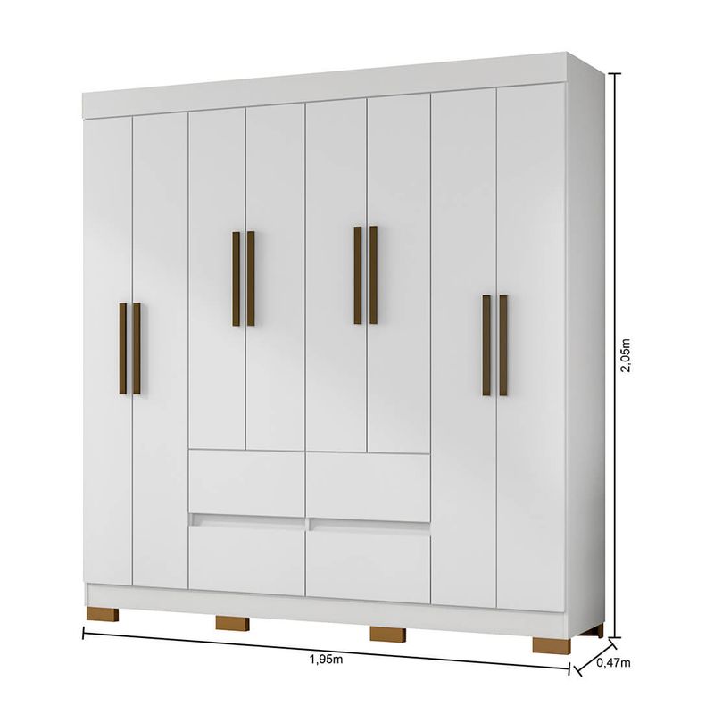 Guarda-roupa-Casal-8p-4g-Linz-Araplac