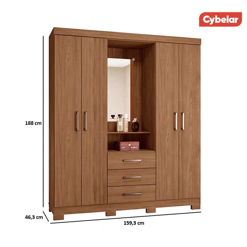 Guarda-roupa-Casal-Valencia-4p-3g-Santos-Andira