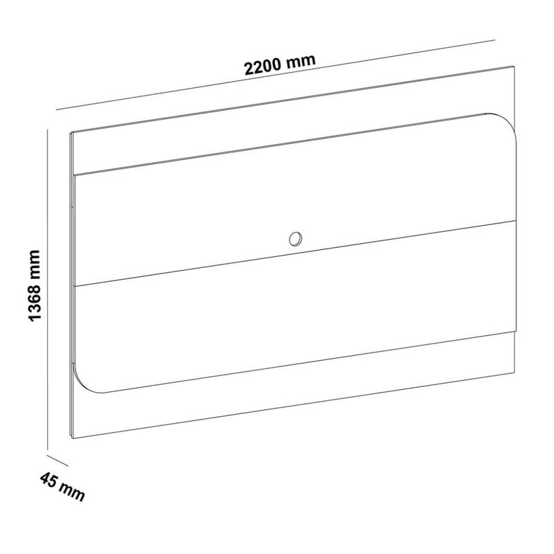 Kit Rack Painel Leblon Artely