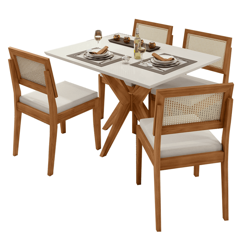 Combo-Mesa-e-4-Cadeira-Conjunto-Sala-de-Jantar-90x120cm-Donna-Rainha-Nesher