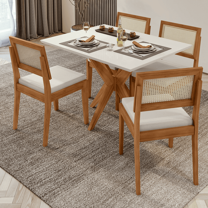 Combo-Mesa-e-4-Cadeira-Conjunto-Sala-de-Jantar-90x120cm-Donna-Rainha-Nesher
