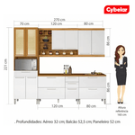 Combo-Cozinha-Completa-Armario-de-Cozinha-100-Mdf-221x270-Burguesa-11p-5g-Nesher
