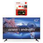 Combo-Smart-Tv-43-Com-Suporte-de-Parede-Fixo-Bl02-43-Sbrub859-Aiwa