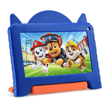 Tablet Infantil Patrulha Canina Chase com Case 64GB Wi-Fi Tela 7" Google Kids Space Multi