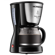 Cafeteira Elétrica Mondial 32 Xícaras Filtro Permanente e Jarra de Vidro 800W Dolce Arome