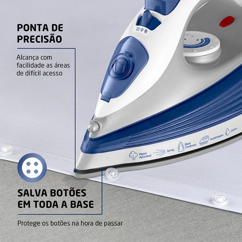 Ferro de Passar a Vapor Fvn-01 Mondial