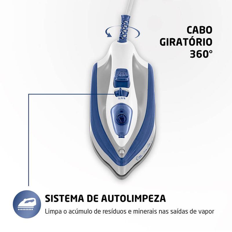 Ferro de Passar a Vapor Fvn-01 Mondial