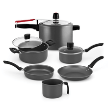 Conjunto de Panelas Alegrete Enjoy em Alumínio Antiaderente 6 Peças