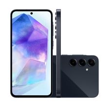 Smartphone Samsung Galaxy A55 5G 256GB Câmera Tripla 50MP Tela 6,6" 8GB Ram