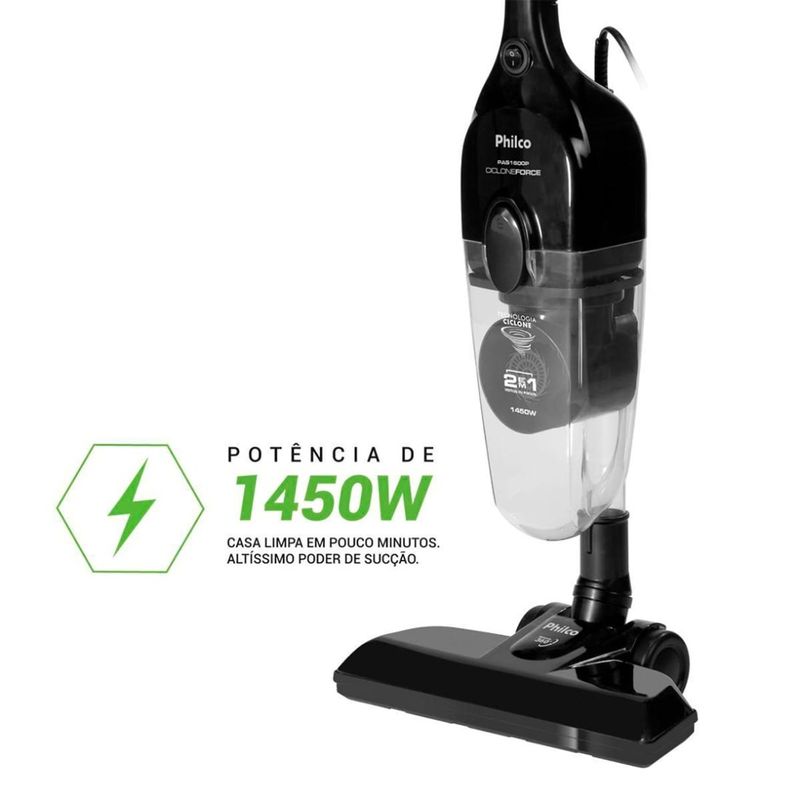 Aspirador de Po Vertical Ciclone Force Philco