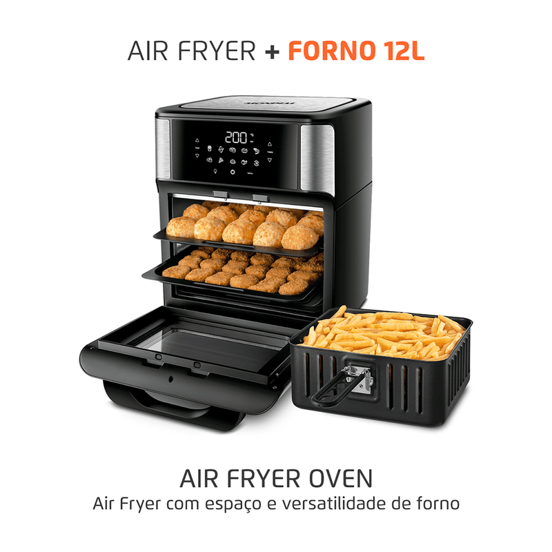 Fritadeira-Air-Fryer-Oven-Afo12-Mondial