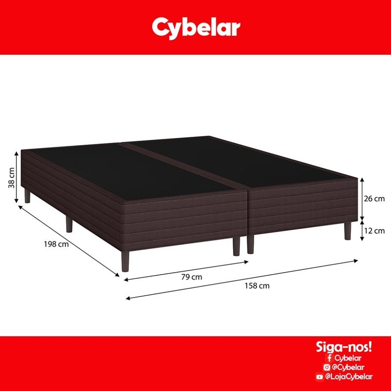 Box-Queen-Portugal-79cm-Umaflex
