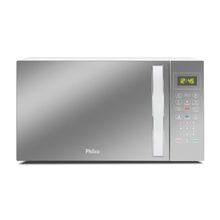 Microondas Philco 33 Litros Bancada Espelhado Função Manter Aquecido 1400W PMO38E