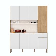 Cozinha Compacta 8 Portas 1 Gaveta Agata 161cm Kits Paraná