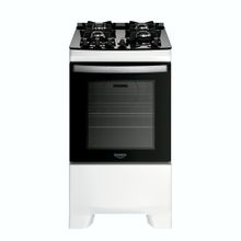 Fogão 4 Bocas Dako de Piso Automático Mesa de Vidro 60L Supreme Glass