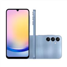 Smartphone Samsung Galaxy A25 5G 256GB Câmera Tripla 50MP Tela 6,5" 8GB Ram